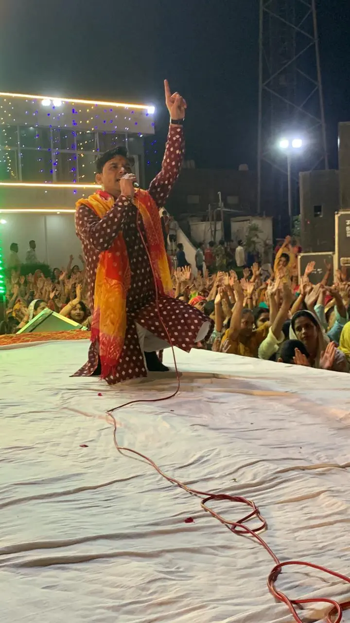 मनीष शर्मा खाटू श्याम भजन लाइव शो दिल्ली NCR - Khatu Shyam Bhajan